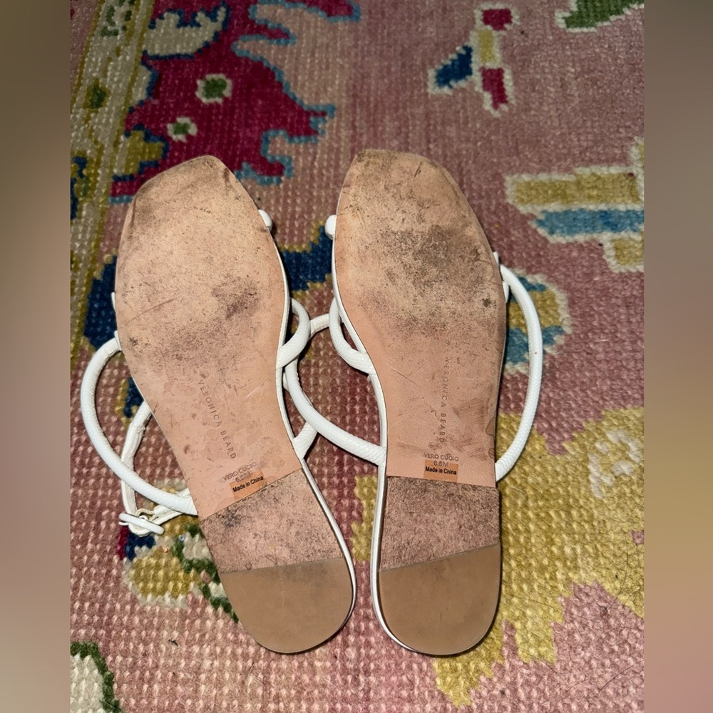 Veronica Beard Maci Leather Sandle - Picture 5 of 5